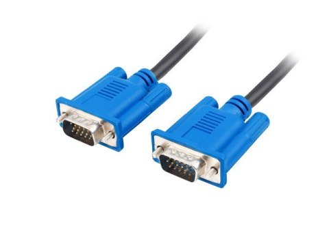 LANBERG KABEL VGA M/M 5M 15PIN FERRYT CZARNY CA-VGAC-10CU-0050-BK LANBERG KABEL VGA M/M 5M 15PIN FERRYT CZARNY CA-VGAC-10CU-0050-BK
