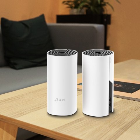 Access Point TP-LINK DECO M4 2-PACK (300 Mb/s - 802.11 b/g/n, 867 Mb/s - 802.11 a/n/ac) Access Point TP-LINK DECO M4 2-PACK (300 Mb/s - 802.11 b/g/n, 867 Mb/s - 802.11 a/n/ac)