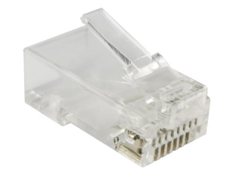 Alantec-Wtyk przelotowy RJ45 UTP kat.6 (op.100 szt) Alantec-Wtyk przelotowy RJ45 UTP kat.6 (op.100 szt)
