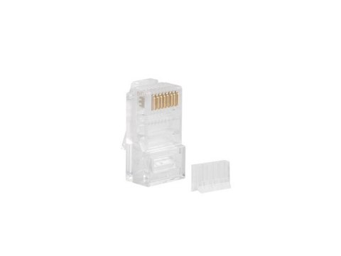 LANBERG WTYK SIECIOWY RJ45 (8P8C) KAT.6 UTP (100SZT) Z PROWADNICĄ DO LINKI I DRUTU LANBERG WTYK SIECIOWY RJ45 (8P8C) KAT.6 UTP (100SZT) Z PROWADNICĄ DO LINKI I DRUTU
