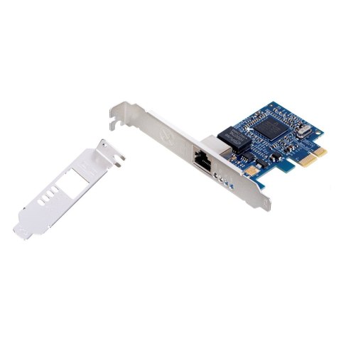 Karta sieciowa Lanberg PCE-1GB-001 (PCI-E; 1x 10/100/1000Mbps) Karta sieciowa Lanberg PCE-1GB-001 (PCI-E; 1x 10/100/1000Mbps)