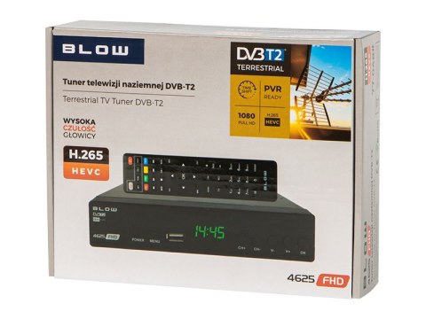 BLOW DEKODER TUNER DVB-T2 BLOW 4625FHD H.265 V2 BLOW DEKODER TUNER DVB-T2 BLOW 4625FHD H.265 V2