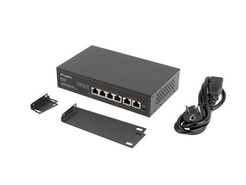 LANBERG SWITCH POE+ RACK 10"/19" (4X 100MB/S POE+, 2X 100MB/S) RSFE-4P-2FE-60 LANBERG SWITCH POE+ RACK 10"/19" (4X 100MB/S POE+, 2X 100MB/S) RSFE-4P-2FE-60