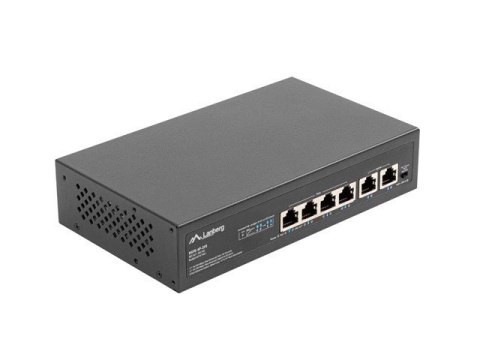LANBERG SWITCH POE+ RACK 10"/19" (4X 100MB/S POE+, 2X 100MB/S) RSFE-4P-2FE-60 LANBERG SWITCH POE+ RACK 10"/19" (4X 100MB/S POE+, 2X 100MB/S) RSFE-4P-2FE-60