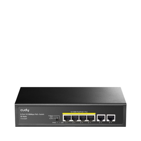 Switch CUDY FS1006P 6-Port 10/100M PoE+ 60W Switch CUDY FS1006P 6-Port 10/100M PoE+ 60W