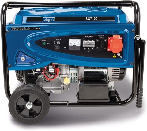 Agregat prądotwórczy / generator 5,5 kW, 12/230/400V Scheppach SG7100 SCH5906219903 Agregat prądotwórczy / generator 5,5 kW, 12/230/400V Scheppach SG7100 SCH5906219903