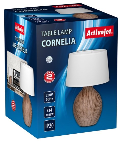 Lampka stołowa Activejet AJE-CORNELIA E14 Lampka stołowa Activejet AJE-CORNELIA E14
