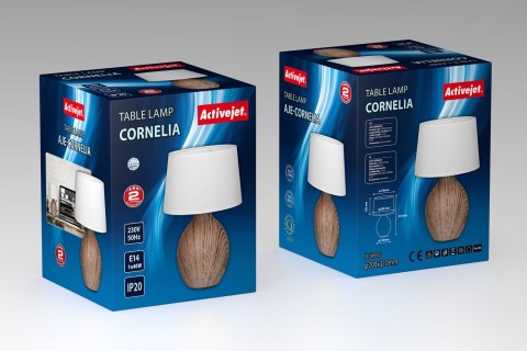 Lampka stołowa Activejet AJE-CORNELIA E14 Lampka stołowa Activejet AJE-CORNELIA E14