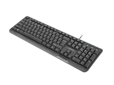 Klawiatura membranowa NATEC Trout US NKL-0967 (USB 2.0; (EN); kolor czarny) Klawiatura membranowa NATEC Trout US NKL-0967 (USB 2.0; (EN); kolor czarny)