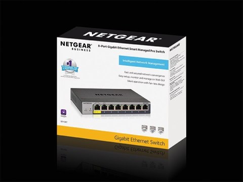 Switch Netgear GS108T-300PES 8p Managed Gigabit Switch Netgear GS108T-300PES 8p Managed Gigabit