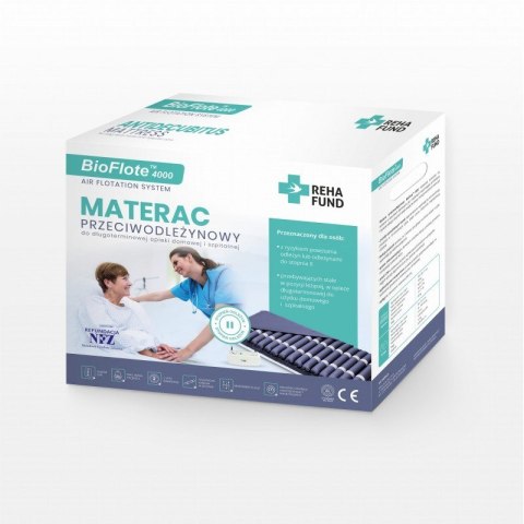 Materac pneumatyczny komorowy, 17 komór CPR Materac pneumatyczny komorowy, 17 komór CPR