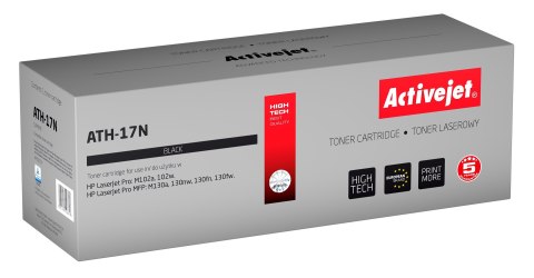 Activejet ATH-17N Toner (zamiennik HP 17A CF217A; Supreme; 1600 stron; czarny) Activejet ATH-17N Toner (zamiennik HP 17A CF217A; Supreme; 1600 stron; czarny)