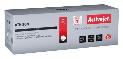 Activejet ATH-30N Toner (zamiennik HP 30A CF230A; Supreme; 1600 stron; czarny) Activejet ATH-30N Toner (zamiennik HP 30A CF230A; Supreme; 1600 stron; czarny)