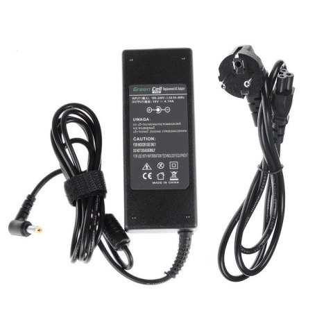 GREEN CELL ZASILACZ AD02P ACER 19V 4.74A 90W GREEN CELL ZASILACZ AD02P ACER 19V 4.74A 90W