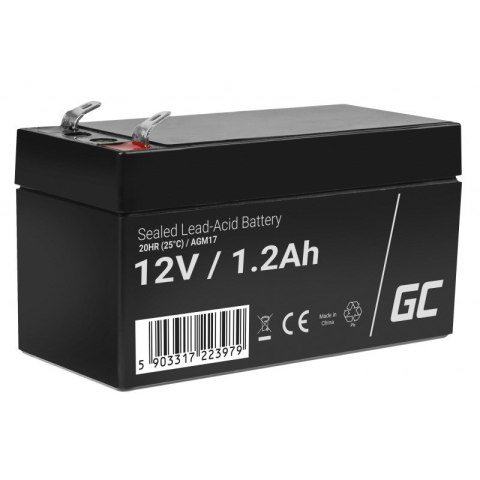 GREEN CELL AKUMULATOR ŻELOWY AGM17 12V 1,2AH GREEN CELL AKUMULATOR ŻELOWY AGM17 12V 1,2AH