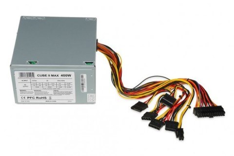 Zasilacz IBOX CUBE II 400W 12 CM FAN ZIC2400W12CMFA (400 W) Zasilacz IBOX CUBE II 400W 12 CM FAN ZIC2400W12CMFA (400 W)