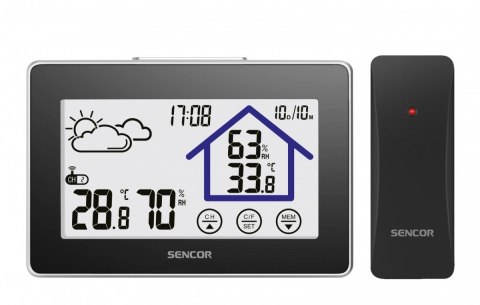 Stacja pogody SWS 2999 Dotykowy wyświetlacz LCD Stacja pogody SWS 2999 Dotykowy wyświetlacz LCD