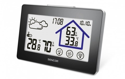 Stacja pogody SWS 2999 Dotykowy wyświetlacz LCD Stacja pogody SWS 2999 Dotykowy wyświetlacz LCD