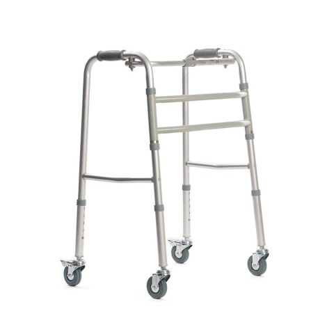 Balkonik rehabilitacyjny z 4 kółkami - chodzik Balkonik rehabilitacyjny z 4 kółkami - chodzik