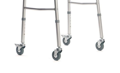 Balkonik rehabilitacyjny z 4 kółkami - chodzik Balkonik rehabilitacyjny z 4 kółkami - chodzik