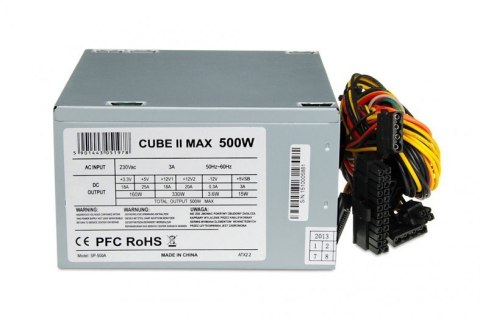 Zasilacz 500 W CUBE II 12 CM FAN Zasilacz 500 W CUBE II 12 CM FAN