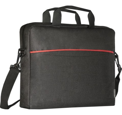 TORBA LITE 15,6 CZARNA WZMOCNIONE BOKI, PLASKI KSZTALT TORBA LITE 15,6 CZARNA WZMOCNIONE BOKI, PLASKI KSZTALT