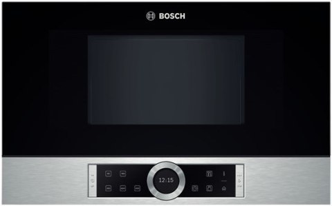 Kuchenka mikrofalowa BOSCH BFR634GS1 (900W; 21l; kolor inox) Kuchenka mikrofalowa BOSCH BFR634GS1 (900W; 21l; kolor inox)
