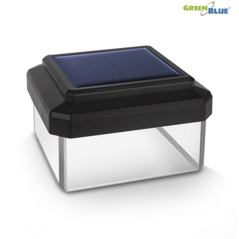 Lampa solarna na słupek LED 80x80 GB127 Daszek kopertowy Lampa solarna na słupek LED 80x80 GB127 Daszek kopertowy