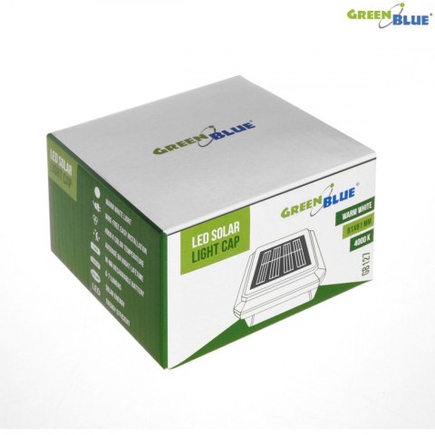 Lampa solarna na słupek LED 80x80 GB127 Daszek kopertowy Lampa solarna na słupek LED 80x80 GB127 Daszek kopertowy
