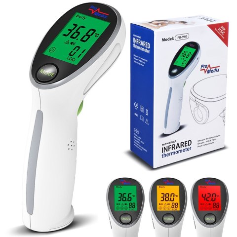 Termometr lekarski Promedix PR-960 bezdotykowy na podczerwień Termometr lekarski Promedix PR-960 bezdotykowy na podczerwień
