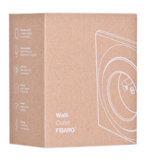 FIBARO Inteligentne gniazdko Walli Outlet type E FGWOE-011 FIBARO Inteligentne gniazdko Walli Outlet type E FGWOE-011