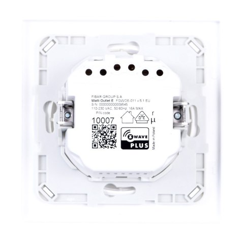 FIBARO Inteligentne gniazdko Walli Outlet type E FGWOE-011 FIBARO Inteligentne gniazdko Walli Outlet type E FGWOE-011