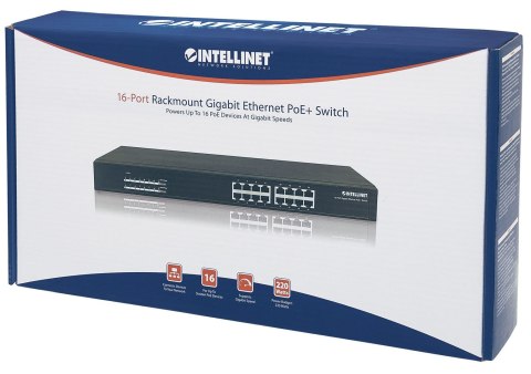INTELLINET SWITCH GIGABIT 16X 1000MBPS RJ45 POE/PO INTELLINET SWITCH GIGABIT 16X 1000MBPS RJ45 POE/PO