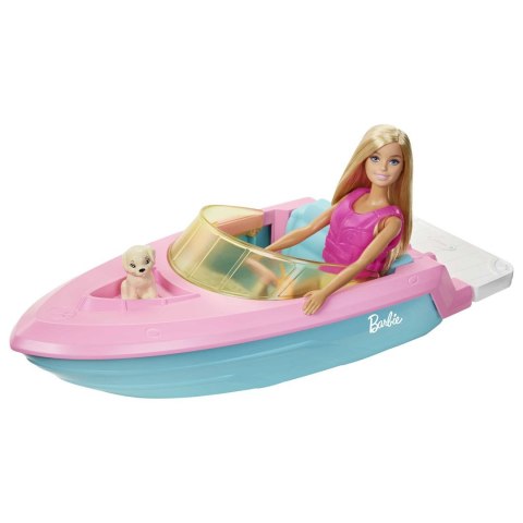 Barbie Motorówka + Lalka GRG30 MATTEL Barbie Motorówka + Lalka GRG30 MATTEL