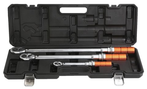 Zestaw kluczy dynamometrycznych 1/4", 3/8", 1/2" 3 szt. Zestaw kluczy dynamometrycznych 1/4", 3/8", 1/2" 3 szt.