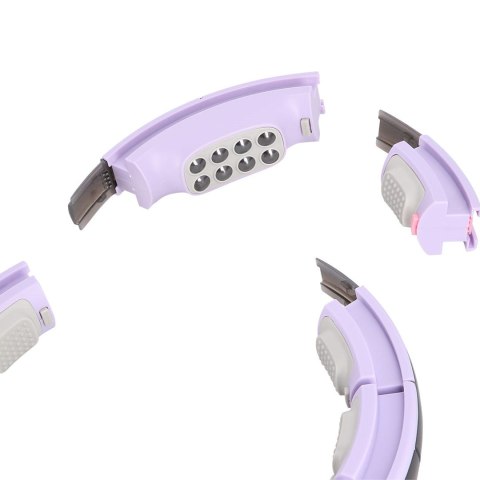 Hula Hop HMS HHM13 z magnesami, obciążeniem i licznikiem fioletowy Hula Hop HMS HHM13 z magnesami, obciążeniem i licznikiem fioletowy