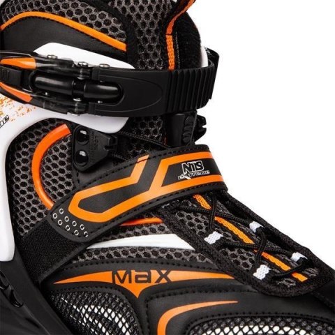 ŁYŻWOROLKI NILS EXTREME NA1060S CZARNO-POMARAŃCZOWE ROZM. 42 ŁYŻWOROLKI NILS EXTREME NA1060S CZARNO-POMARAŃCZOWE ROZM. 42