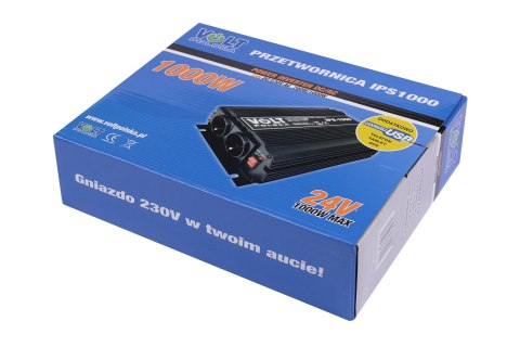 VOLT PRZETWORNICA VOLT POLSKA IPS-1000 24V / 230V 700/1000 W VOLT PRZETWORNICA VOLT POLSKA IPS-1000 24V / 230V 700/1000 W