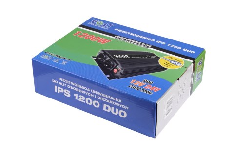 VOLT PRZETWORNICA VOLT POLSKA IPS-1200 DUO 12V 24V/230V 600X1200W VOLT PRZETWORNICA VOLT POLSKA IPS-1200 DUO 12V 24V/230V 600X1200W