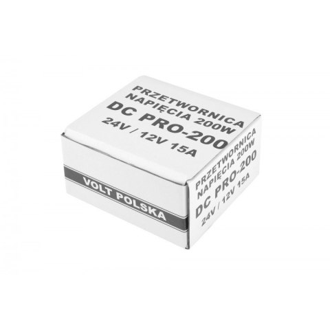 VOLT Przetwornica DC-PRO 200 24/12V BEZZAKŁÓCENIOWA VOLT Przetwornica DC-PRO 200 24/12V BEZZAKŁÓCENIOWA