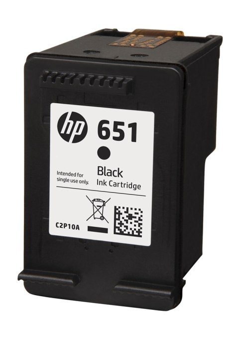 Tusz HP czarny HP 651, HP651=C2P10AE, 600 str. Tusz HP czarny HP 651, HP651=C2P10AE, 600 str.