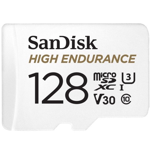 High Endurance microSDXC 128GB V30 z adapterem (rejestratory i monitoring) High Endurance microSDXC 128GB V30 z adapterem (rejestratory i monitoring)