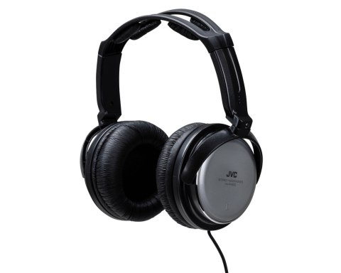 Słuchawki JVC HAR-X500E (nauszne, czarne) Słuchawki JVC HAR-X500E (nauszne, czarne)