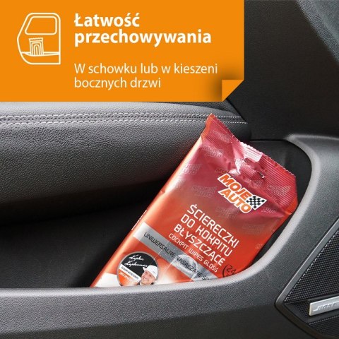 ŚCIERECZKI DO KOKPITU BŁYSZCZĄCE CYTRYNA 24SZT. ŚCIERECZKI DO KOKPITU BŁYSZCZĄCE CYTRYNA 24SZT.