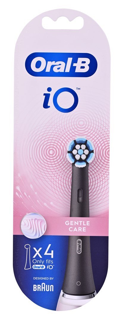 Braun Końcówki do szczoteczki Braun Oral-B iO Gentle Care black Braun Końcówki do szczoteczki Braun Oral-B iO Gentle Care black