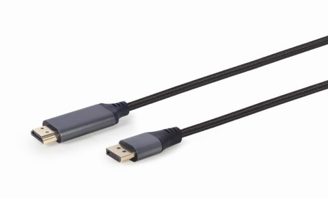 GEMBIRD KABEL DISPLAYPORT M -> HDMI M/M 4K, 1.8M GEMBIRD KABEL DISPLAYPORT M -> HDMI M/M 4K, 1.8M