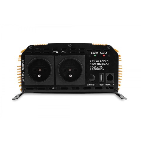 Przetwornica napięcia SINUS PLUS 3000 12/230V (1500/3000W) + PILOT- 3SIR300012 Przetwornica napięcia SINUS PLUS 3000 12/230V (1500/3000W) + PILOT- 3SIR300012