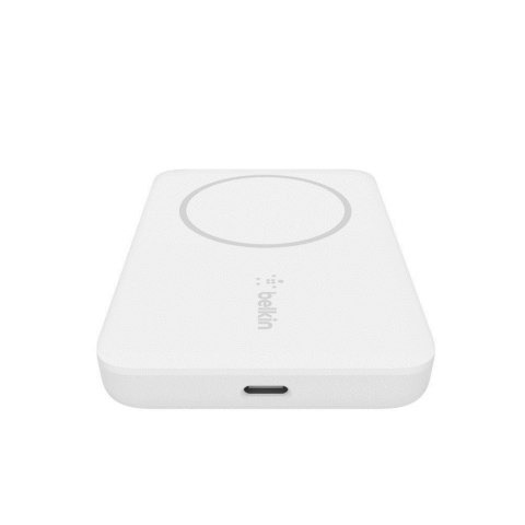 Powerbank bezprzewodowy Belkin BoostCharge Magnetic Wireless Power Bank 2.5K MagSafe Compatible 2500mAh White Powerbank bezprzewodowy Belkin BoostCharge Magnetic Wireless Power Bank 2.5K MagSafe Compatible 2500mAh White