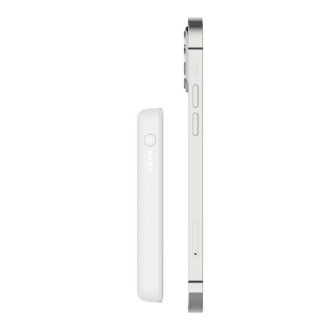 Powerbank bezprzewodowy Belkin BoostCharge Magnetic Wireless Power Bank 2.5K MagSafe Compatible 2500mAh White Powerbank bezprzewodowy Belkin BoostCharge Magnetic Wireless Power Bank 2.5K MagSafe Compatible 2500mAh White