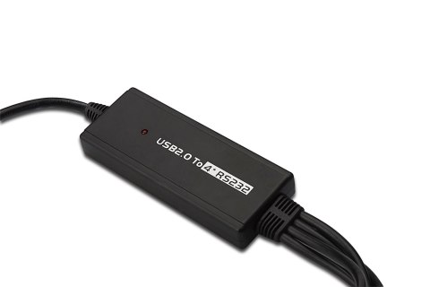 Adapter DIGITUS DA-70159 (USB M - 4x RS-232 M; 1,5m; kolor czarny) Adapter DIGITUS DA-70159 (USB M - 4x RS-232 M; 1,5m; kolor czarny)